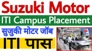 Suzuki Motor ITI Campus Placement