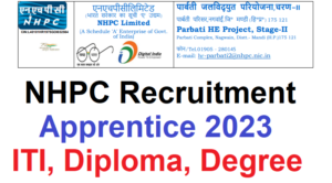 NHPC Apprentice Recruitment 