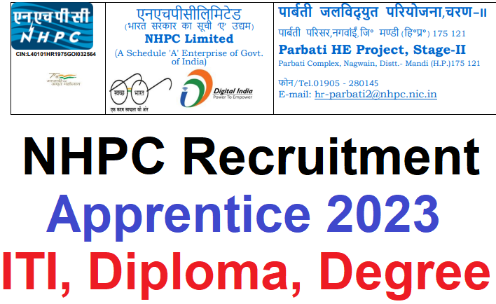 NHPC Apprentice Recruitment