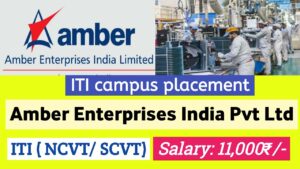 Amber Enterprises Ltd Campus Placement