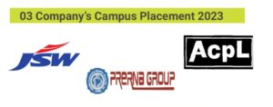 JSW Steel & 2 Other Company Campus Placement 