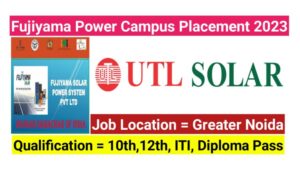 Fujiyama Power Systems Pvt. Ltd. Campus Placement