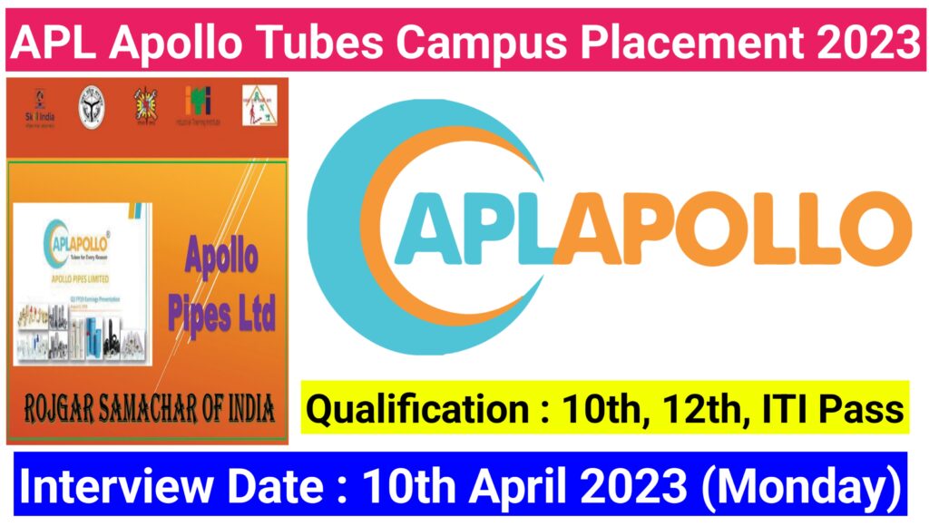 Apollo Tubes Limited Campus Placement