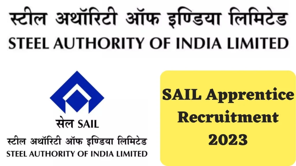 SAIL Apprentice Recruitment
