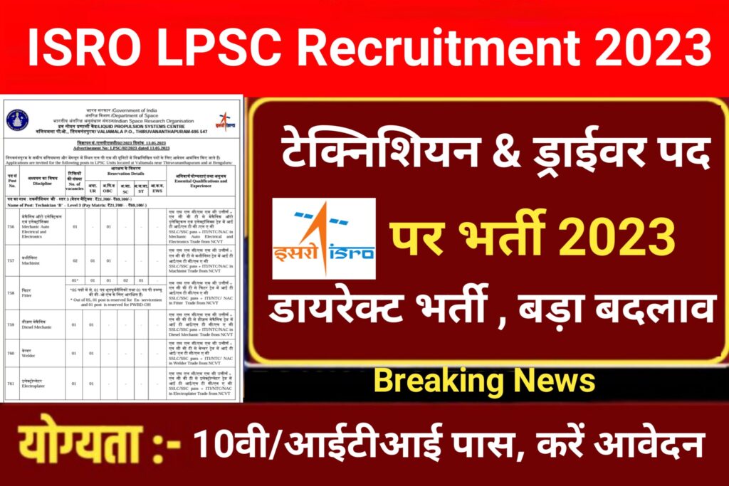 LPSC Recruitment