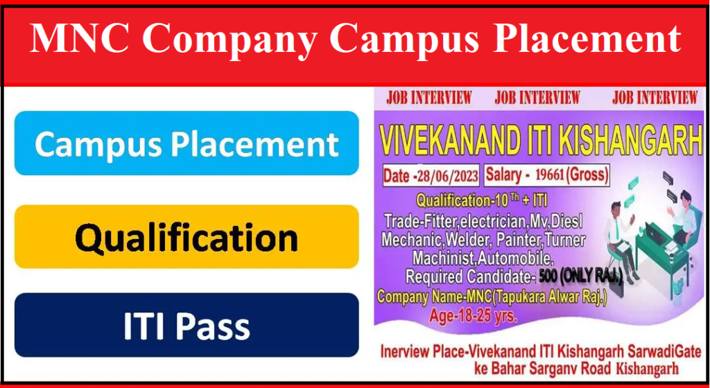 MNC Company Campus Placement