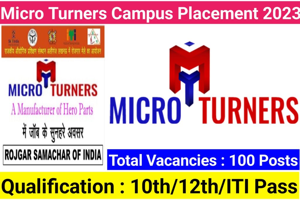 Micro Turners Pvt. Ltd. Campus Placement