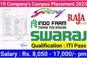 19 Company Campus Placement