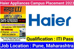 Haier Appliances India Campus Placement