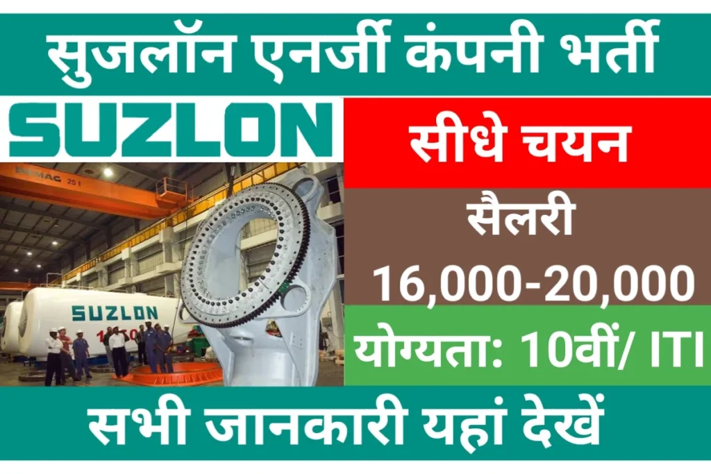 Suzlon Energy Limited Campus Placement