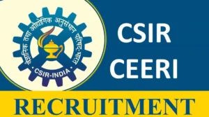 CSIR CEERI Recruitment