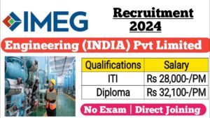 IMEG ENGINEERING PRIVATE LIMITED Recruitment