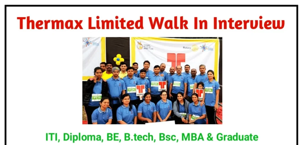 Thermax Limited Walk In Interview